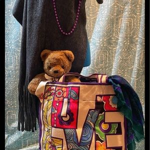 Brighton Love Groove II Canvas Tote